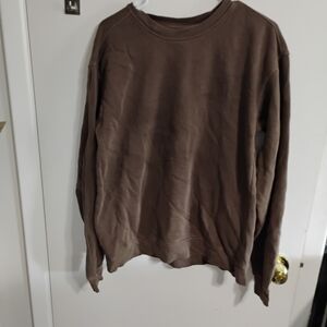 Brown Crewneck Sweatshirt